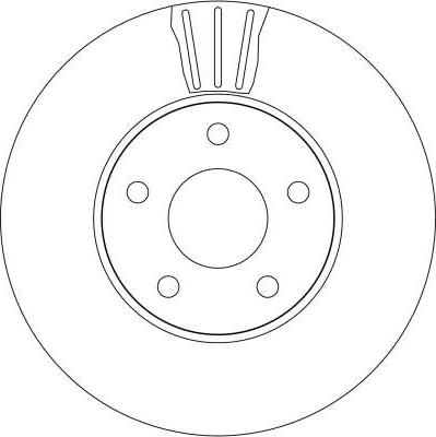 TRW DF4314 - Disc frana aaoparts.ro