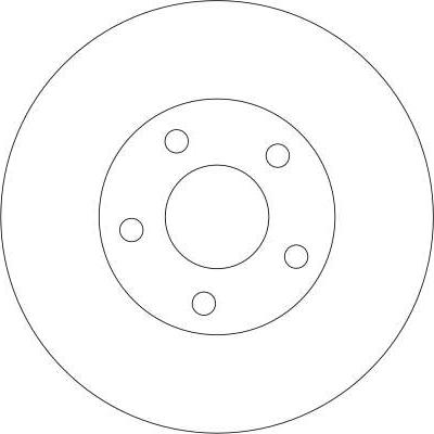 TRW DF4316 - Disc frana aaoparts.ro