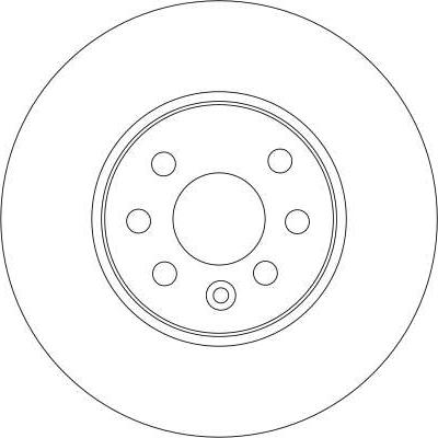 TRW DF4318 - Disc frana aaoparts.ro