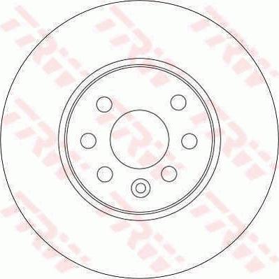 TRW DF4318 - Disc frana aaoparts.ro