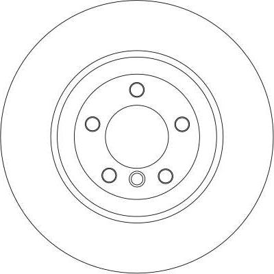 TRW DF4389S - Disc frana aaoparts.ro