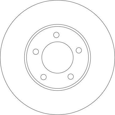 TRW DF4384 - Disc frana aaoparts.ro