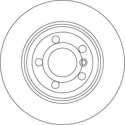 TRW DF4388 - Disc frana aaoparts.ro