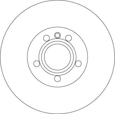 TRW DF4323 - Disc frana aaoparts.ro