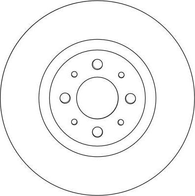 TRW DF4377 - Disc frana aaoparts.ro