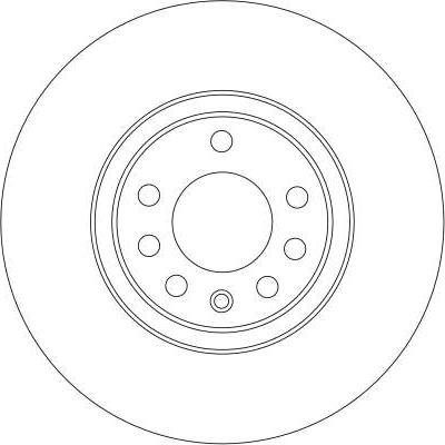 TRW DF4246 - Disc frana aaoparts.ro