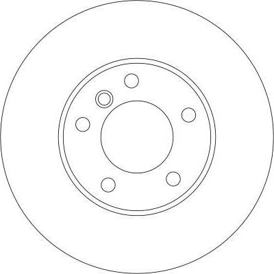 TRW DF4248S - Disc frana aaoparts.ro