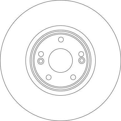 TRW DF4259S - Disc frana aaoparts.ro