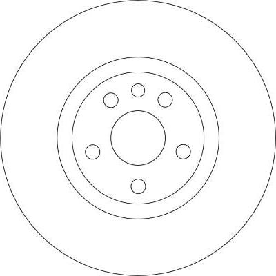 TRW DF4257 - Disc frana aaoparts.ro