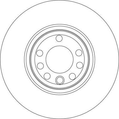 TRW DF4265S - Disc frana aaoparts.ro