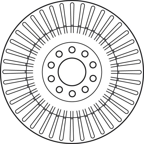 TRW DF4268S - Disc frana aaoparts.ro