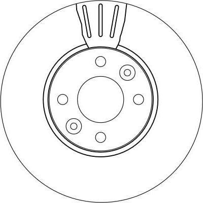 TRW DF4267 - Disc frana aaoparts.ro