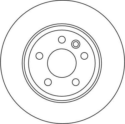 TRW DF4208 - Disc frana aaoparts.ro