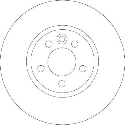 TRW DF4203 - Disc frana aaoparts.ro