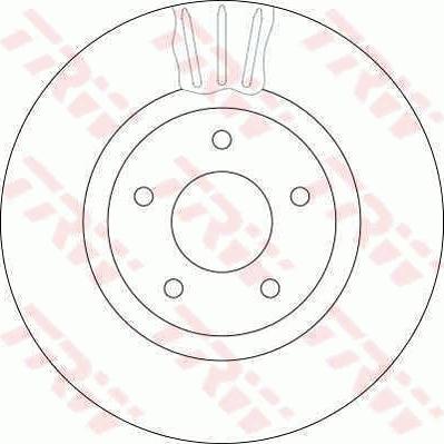 TRW DF4219 - Disc frana aaoparts.ro