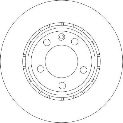 TRW DF4275S - Disc frana aaoparts.ro