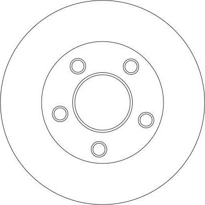 TRW DF4273S - Disc frana aaoparts.ro