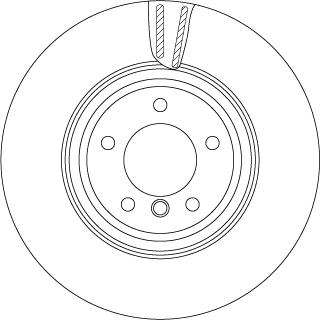 TRW DF4775S - Disc frana aaoparts.ro