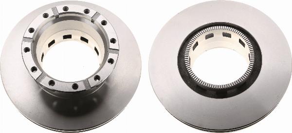 TRW DF5066S - Disc frana aaoparts.ro