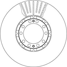 TRW DF5029S - Disc frana aaoparts.ro