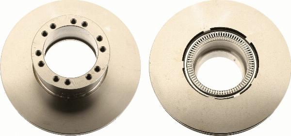 TRW DF5101S - Disc frana aaoparts.ro