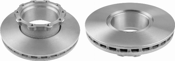 TRW DF5125S - Disc frana aaoparts.ro