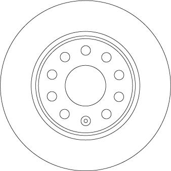 TRW DF6952 - Disc frana aaoparts.ro