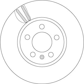 TRW DF6964 - Disc frana aaoparts.ro