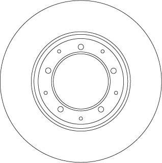 TRW DF6905 - Disc frana aaoparts.ro