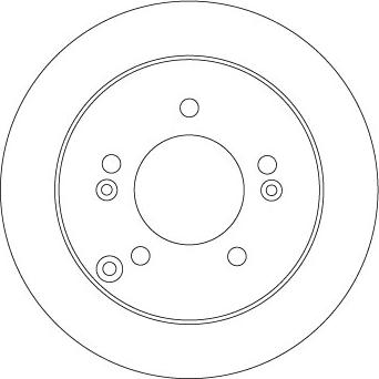 TRW DF6919 - Disc frana aaoparts.ro