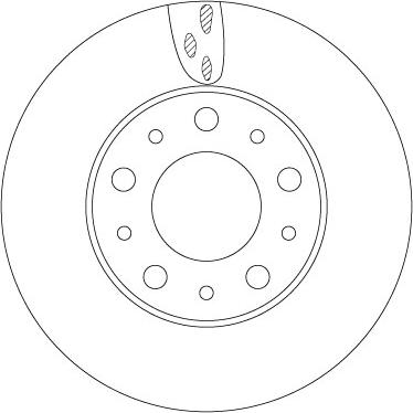 TRW DF6918S - Disc frana aaoparts.ro