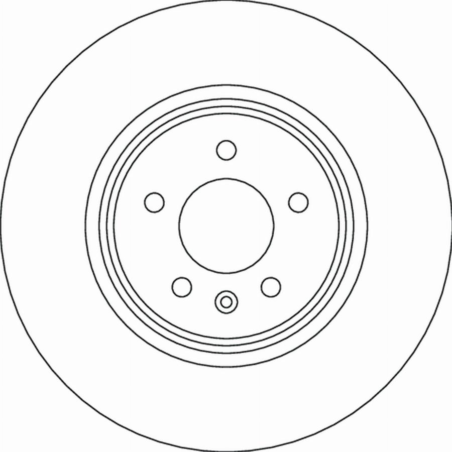 TRW DF6917S - Disc frana aaoparts.ro