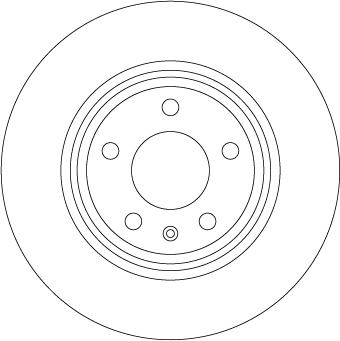 TRW DF6981S - Disc frana aaoparts.ro