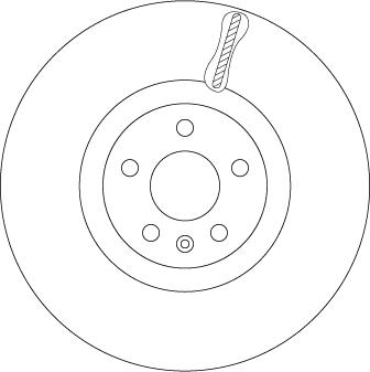 TRW DF6939S - Disc frana aaoparts.ro