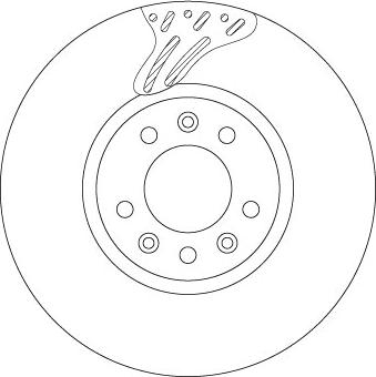 TRW DF6977S - Disc frana aaoparts.ro