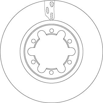 TRW DF6442 - Disc frana aaoparts.ro