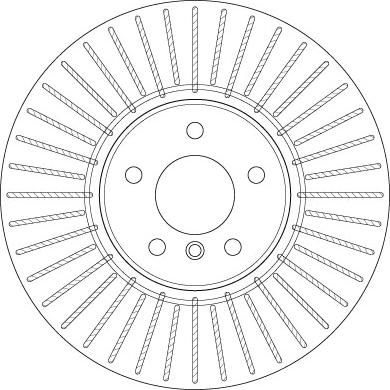 TRW DF6408S - Disc frana aaoparts.ro