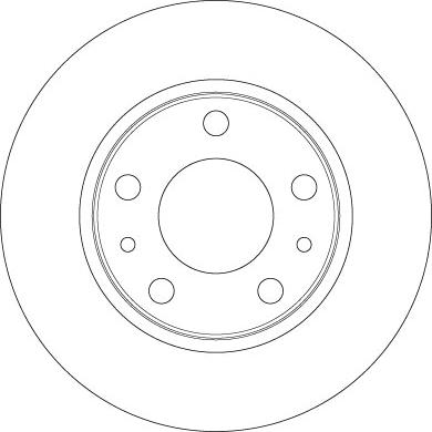 TRW DF6412 - Disc frana aaoparts.ro