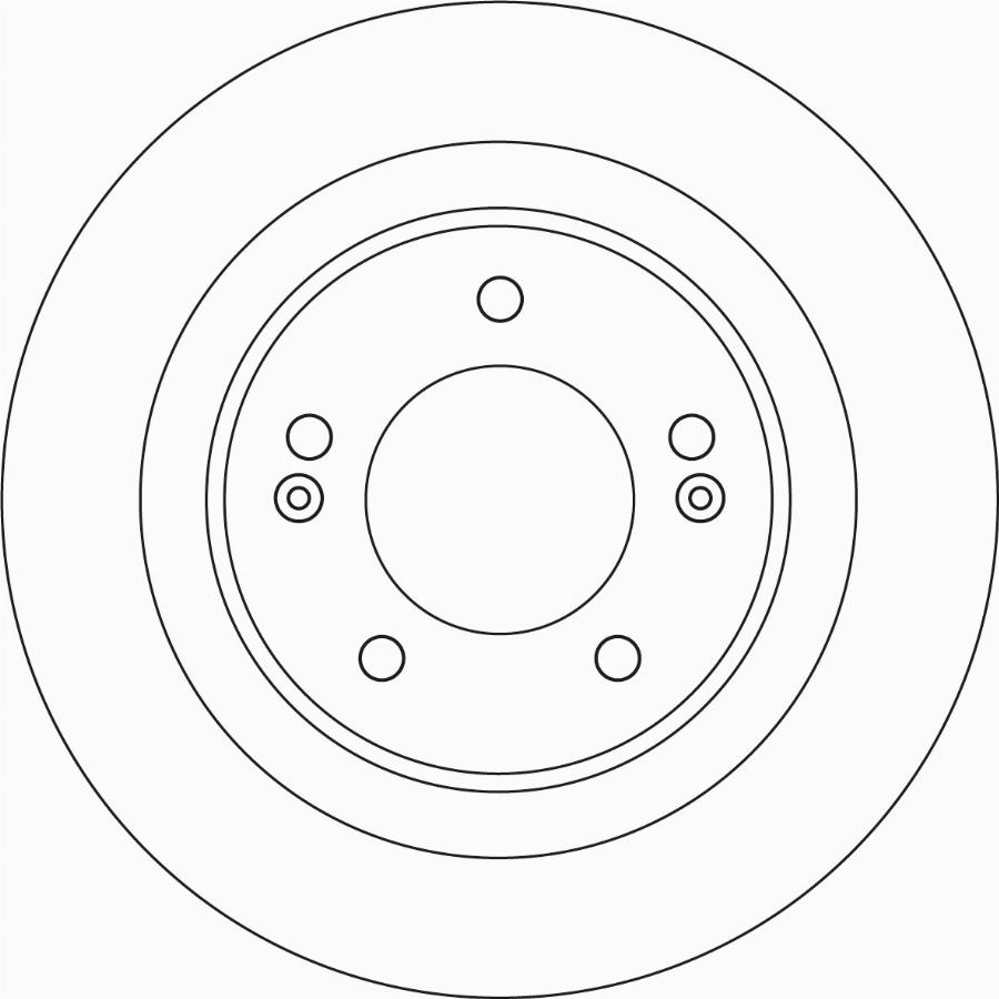 TRW DF6599 - Disc frana aaoparts.ro