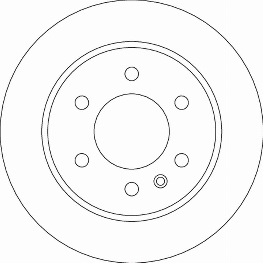 TRW DF6596S - Disc frana aaoparts.ro