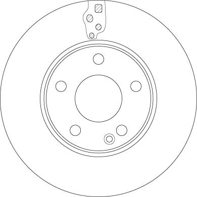 TRW DF6548 - Disc frana aaoparts.ro