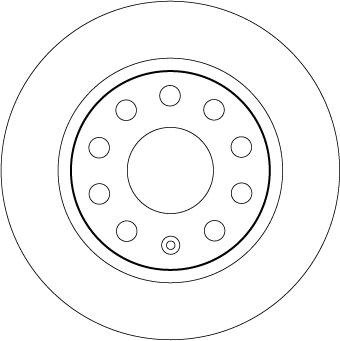 TRW DF6553 - Disc frana aaoparts.ro