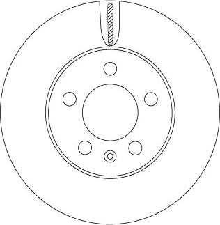 TRW DF6584 - Disc frana aaoparts.ro