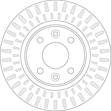 TRW DF6534 - Disc frana aaoparts.ro