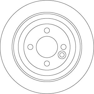 TRW DF6523 - Disc frana aaoparts.ro