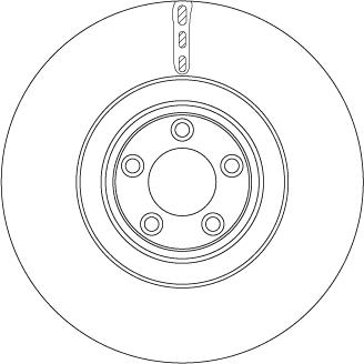 TRW DF6651S - Disc frana aaoparts.ro