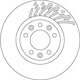 TRW DF6657 - Disc frana aaoparts.ro