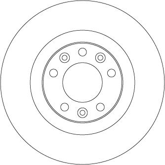 TRW DF6667 - Disc frana aaoparts.ro