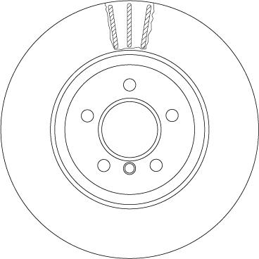 TRW DF6607S - Disc frana aaoparts.ro