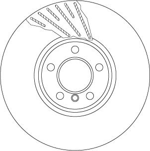 TRW DF6612S - Disc frana aaoparts.ro